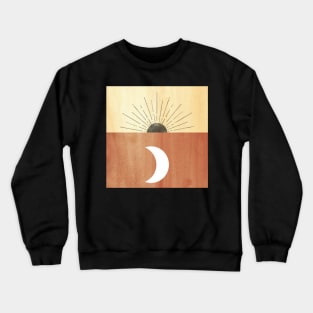 Sun and moon Crewneck Sweatshirt